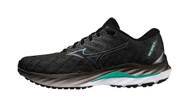 Herren Laufschuhe Mizuno Wave Inspire 19 2E Black/Metallic Gray/Biscay Green