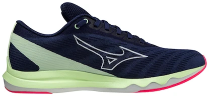 Herren Laufschuhe Mizuno  Wave Shadow Wave Shadow 5 / Blue Depth / Illusion Blue / Paradise Green