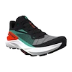 Herren Laufschuhe Salomon Genesis Black/Electric Green/Cherry Tomato