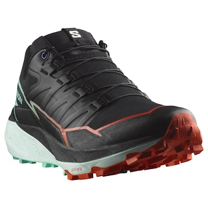 Herren Laufschuhe Salomon Thundercross  Black/Cherry Tomato/Electric Green