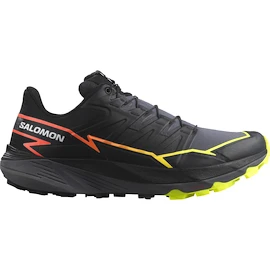 Herren Laufschuhe Salomon Thundercross Black / Quiet Shade / Neon Flame