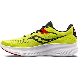 Herren Laufschuhe Saucony  Ride 15 Acid Lime/Spice  UK 11,5