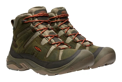 Herren-Outdoorschuhe Keen Circadia Mid Wp Dark Olive/Potters Clay  US 10,5