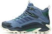 Herren-Outdoorschuhe Merrell  Moab Speed 2 Mid Gtx Steel Blue