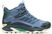 Herren-Outdoorschuhe Merrell  Moab Speed 2 Mid Gtx Steel Blue  EUR 45