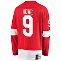 Herren Radtrikot  Fanatics Breakaway Jersey NHL Vintage Detroit Red Wings Gordie Howe 9