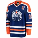 Herren Radtrikot  Fanatics Breakaway Jersey NHL Vintage Edmonton Oilers Wayne Gretzky 99