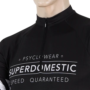 Herren Radtrikot Sensor  Cyklo Superdomestic Black L