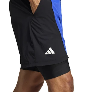 Herren Shorts adidas  Short & Tight Set Lucid Blue