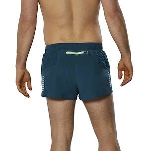 Herren Shorts Mizuno  Aero Split 1.5 Short Orion Blue XL