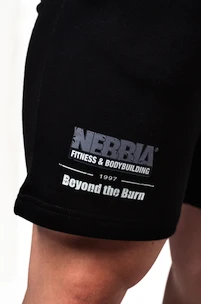 Herren Shorts Nebbia  Gym Sweatshorts GYM BRO Black