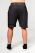 Herren Shorts Nebbia  Washed-off Gym Sweatshorts NO BS Black