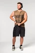 Herren Shorts Nebbia  Washed-off Gym Sweatshorts NO BS Black