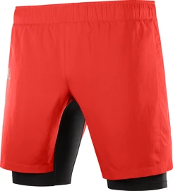 Herren Shorts Salomon XA Twinskin Short Goji Berry