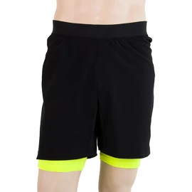 Herren Shorts Sensor Trail Black/Yellow