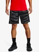 Herren Shorts Under Armour  BASELINE 10'' PRINT SHORT-BLK S