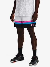 Herren Shorts Under Armour Baseline Woven Short II-WHT