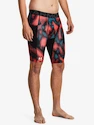 Herren Shorts Under Armour  HG Prtd Long Shorts-RED S