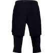 Herren Shorts Under Armour  Run Anywhere 2N1 Long STS black