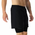 Herren Shorts UYN  RUNNING EXCELERATION OW PERFORMANCE 2IN1 SHORT Black