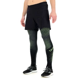 Herren Shorts UYN  Running Exceleration Shorts 2in1 Black