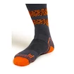 Herren Socken Icebreaker Merino Hike+ Light Crew Natural Summit Graphite/Blaze/Black