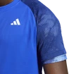 Herren T-Shirt adidas  Melbourne Ergo Tennis HEAT.RDY Raglan T-Shirt Blue