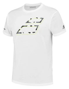 Herren T-Shirt Babolat  Aero Cotton Tee White