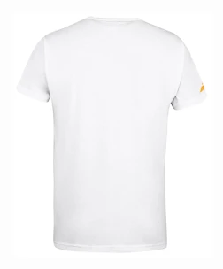 Herren T-Shirt Babolat  Exercise Message Tee Men White/White M