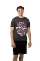 Herren T-Shirt Bauer  1927 Grafitti Tee Dark Grey L