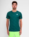 Herren T-Shirt BIDI BADU  Spike Crew Two Colored Tee Dark Green