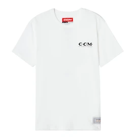 Herren T-Shirt CCM 125 Anniversary SS Tee B White