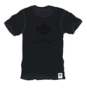 Herren T-Shirt CCM  Blackout Leaf SS Tee Black S