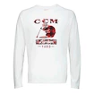 Herren T-Shirt CCM Holiday HOLIDAY MASCOTT LUMBER L/S TEE L, grau