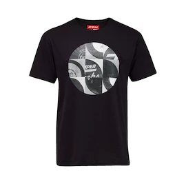 Herren T-Shirt CCM Nostalgia PUCKS S/S TEE Black