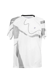 Herren T-Shirt Fila  T-Shirt Cassian White/Monument