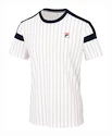 Herren T-Shirt Fila  T-Shirt Stripes Jascha White Alyssum