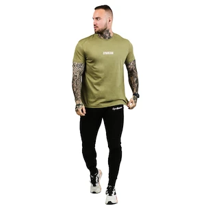 Herren T-Shirt GymBeam  FIT Olive