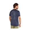 Herren T-Shirt Icebreaker Merino 150 Tech Lite SS T IB BackPack Graphite