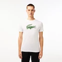 Herren T-Shirt Lacoste  Big Logo Core Performance T-Shirt White/Green M