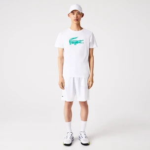 Herren T-Shirt Lacoste  Core Performance Light White/Green L