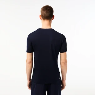 Herren T-Shirt Lacoste  Core Performance Navy/White L