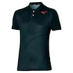 Herren T-Shirt Mizuno  Charge Shadow Polo Black