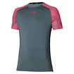 Herren T-Shirt Mizuno  Charge Shadow Tee Turbulence