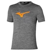 Herren T-Shirt Mizuno  Core RB Tee Lead  S