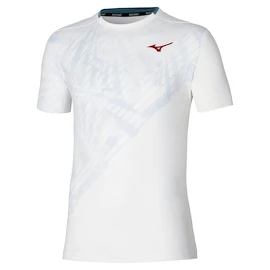 Herren T-Shirt Mizuno Mugen Shadow Graphic Tee White