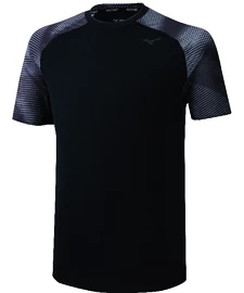 Herren T-Shirt Mizuno Printed Tee black