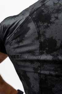 Herren T-Shirt Nebbia  Camouflage Kompression T-Shirt FUNCTION black