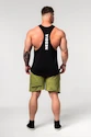 Herren T-Shirt Nebbia  Gym Tank Top FLEXIN' Black