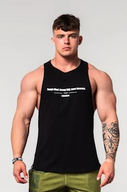 Herren T-Shirt Nebbia Gym Tank Top FLEXIN' Black